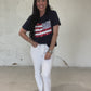 Grand Old Flag Tee by Queen of Sparkles